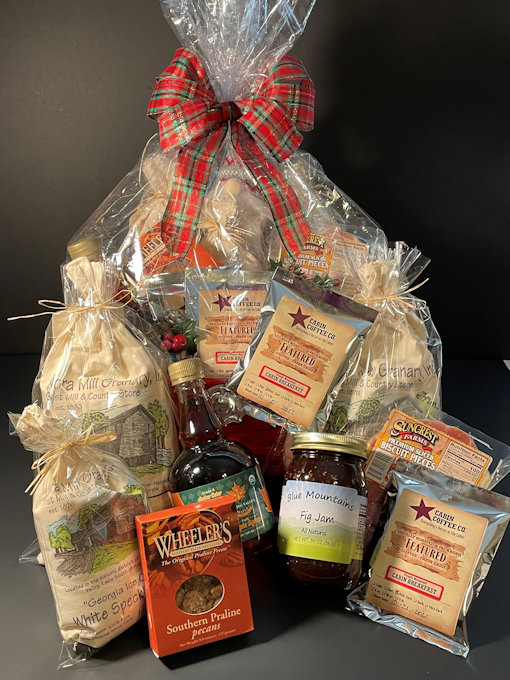 Merry Christmas Morning Gift Basket by Mountain Made Gift Baskets - Blairsville, NC