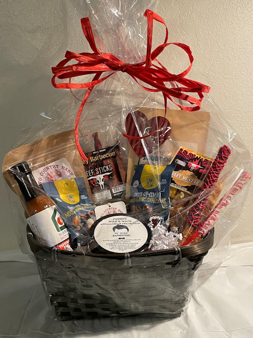 My Snackin' Valentine Gift Basket by Mountain Made Gift Baskets - Blairsville, NC